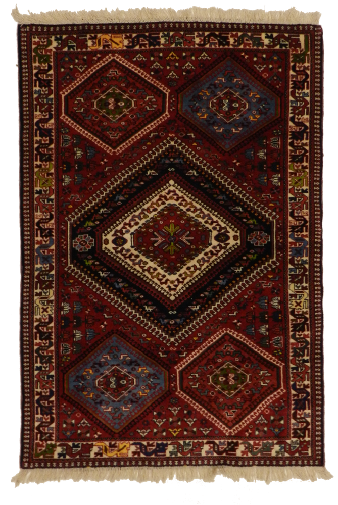 Yalameh rug from Qashqaie tribe